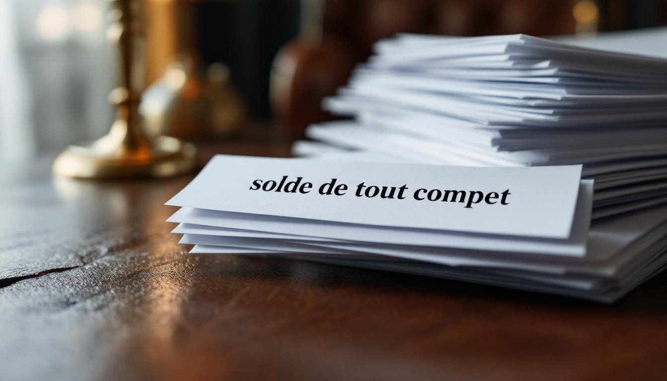 Solde de tout compte délai : 10 choses à savoir avant de partir